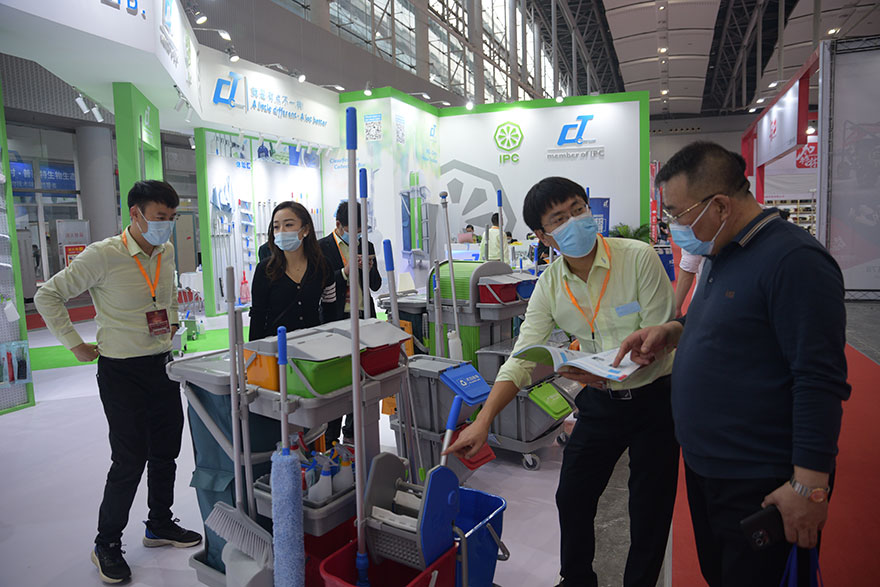 【花絮】第二十八屆廣州酒店用品展覽會正式開幕,施達清潔設備閃亮登場