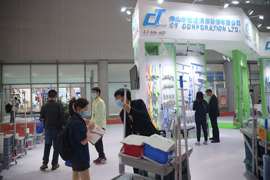 【花絮】第二十八屆廣州酒店用品展覽會正式開幕,施達清潔設備閃亮登場