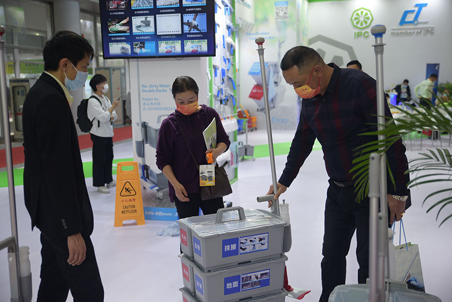 【花絮】第二十八屆廣州酒店用品展覽會正式開幕,施達清潔設備閃亮登場