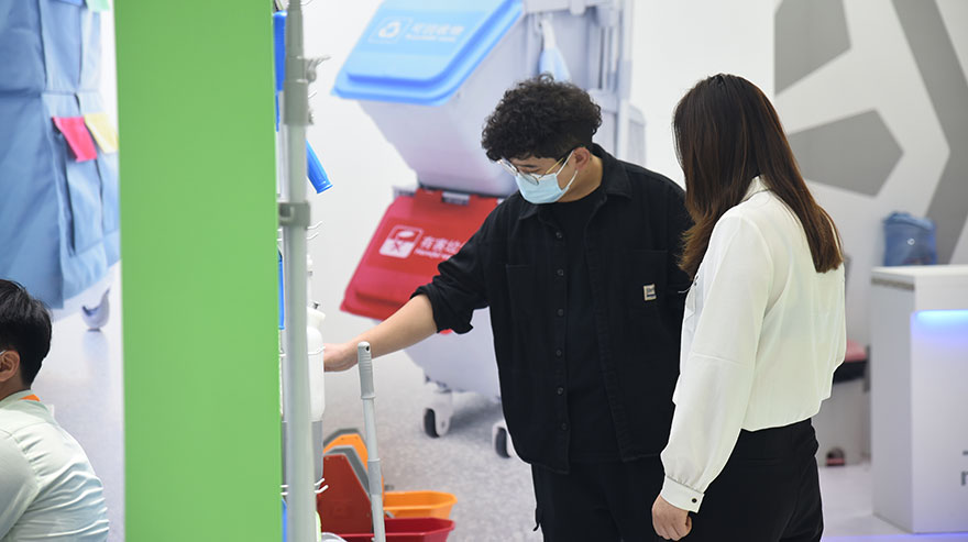 【花絮】第二十八屆廣州酒店用品展覽會正式開幕,施達清潔設備閃亮登場