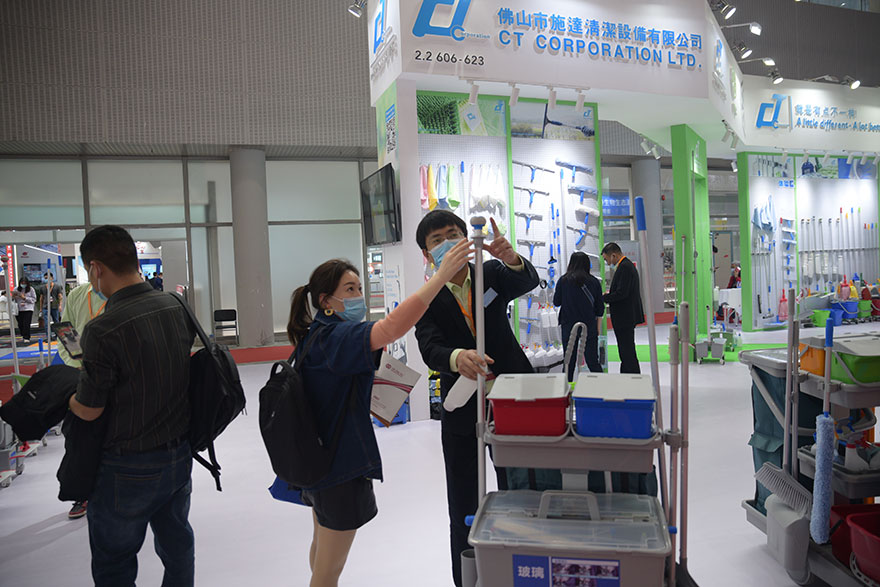 【花絮】第二十八屆廣州酒店用品展覽會正式開幕,施達清潔設備閃亮登場