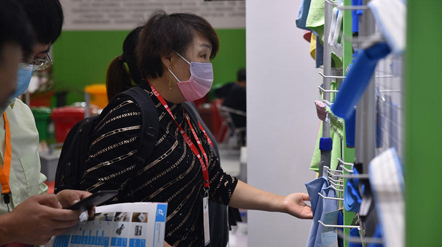 【花絮】第二十八屆廣州酒店用品展覽會正式開幕,施達清潔設備閃亮登場